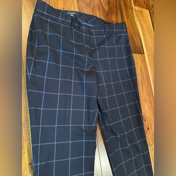 Brooks Brothers Plaid Lucia Fit Trousers - Picture 6 of 13